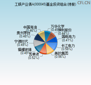 000045基金投资组合(持股)图