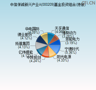 000209基金投资组合(持股)图