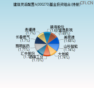 000270基金投资组合(持股)图