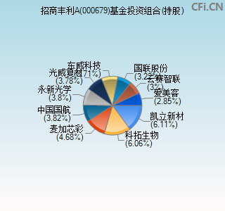 000679基金投资组合(持股)图