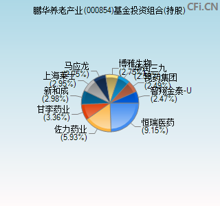 000854基金投资组合(持股)图