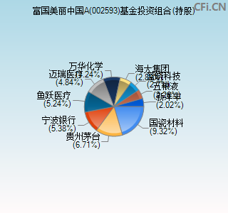 002593基金投资组合(持股)图