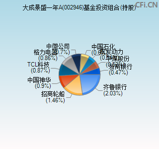 002946基金投资组合(持股)图