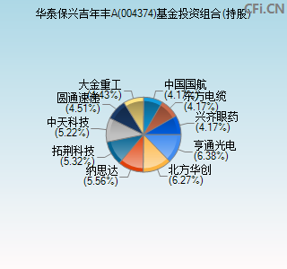 004374基金投资组合(持股)图