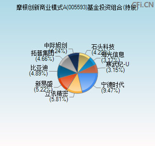 005593基金投资组合(持股)图