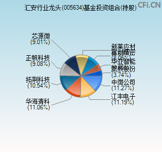 005634基金投资组合(持股)图