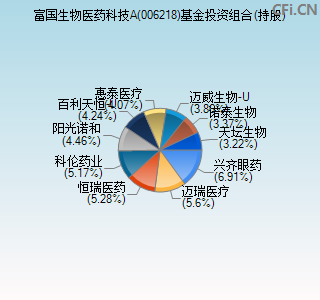 006218基金投资组合(持股)图