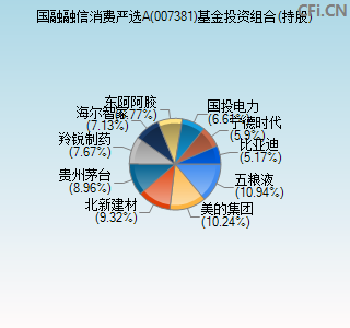 007381基金投资组合(持股)图