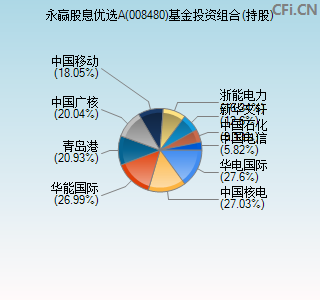 008480基金投资组合(持股)图