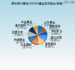 009394基金投资组合(持股)图