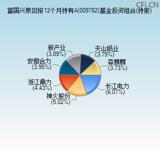 009782基金投资组合(持股)图