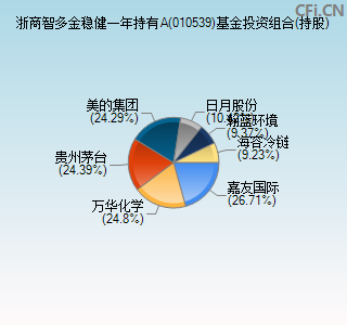 010539基金投资组合(持股)图