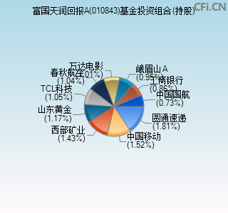 010843基金投资组合(持股)图