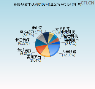 010874基金投资组合(持股)图