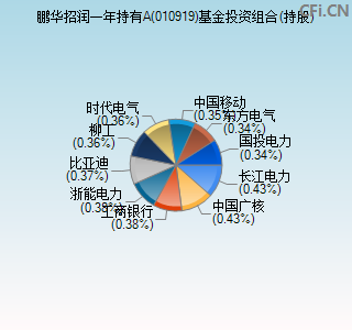 010919基金投资组合(持股)图