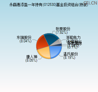 012530基金投资组合(持股)图