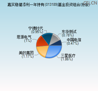 013189基金投资组合(持股)图