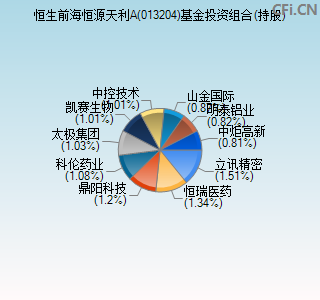 013204基金投资组合(持股)图