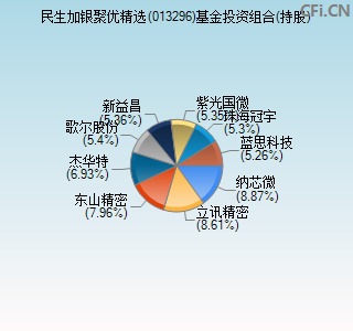 013296基金投资组合(持股)图