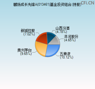 013461基金投资组合(持股)图