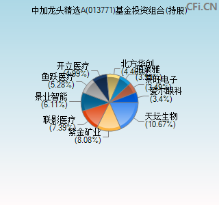 013771基金投资组合(持股)图