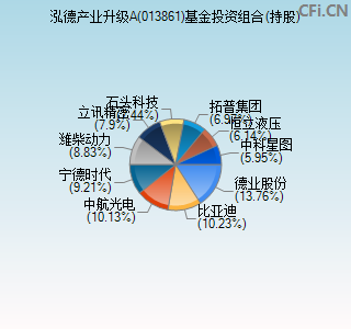 013861基金投资组合(持股)图