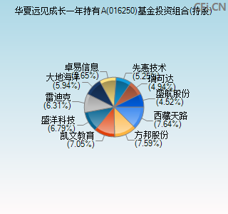 016250基金投资组合(持股)图