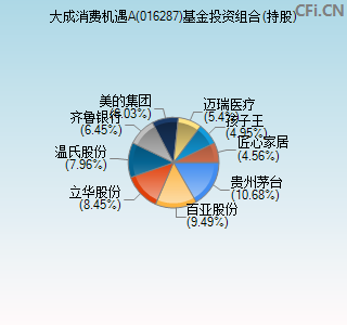 016287基金投资组合(持股)图