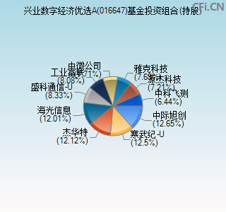 016647基金投资组合(持股)图