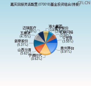 070018基金投资组合(持股)图