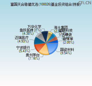 100026基金投资组合(持股)图