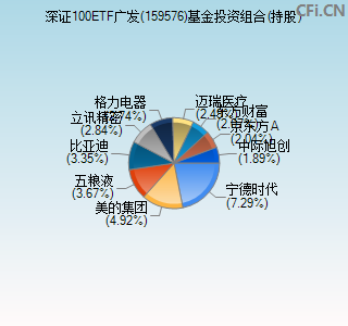 159576基金投资组合(持股)图