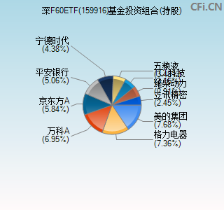 159916基金投资组合(持股)图