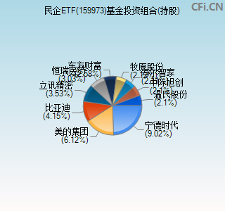 159973基金投资组合(持股)图