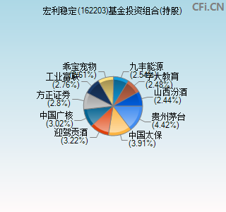 162203基金投资组合(持股)图