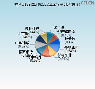 162205基金投资组合(持股)图