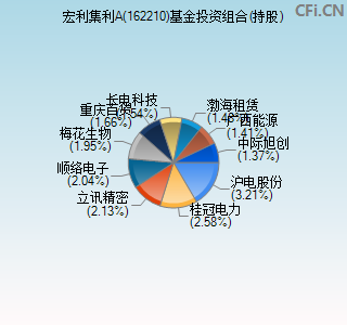 162210基金投资组合(持股)图