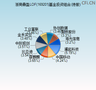 169201基金投资组合(持股)图