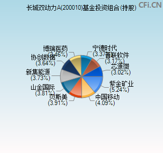 200010基金投资组合(持股)图