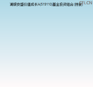 519110基金投资组合(持股)图