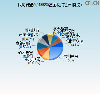 519623基金投资组合(持股)图