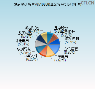 519656基金投资组合(持股)图