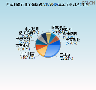 673040基金投资组合(持股)图