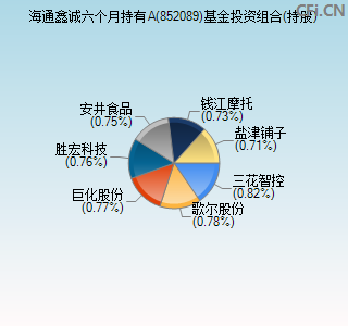 852089基金投资组合(持股)图