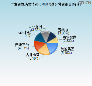 870017基金投资组合(持股)图