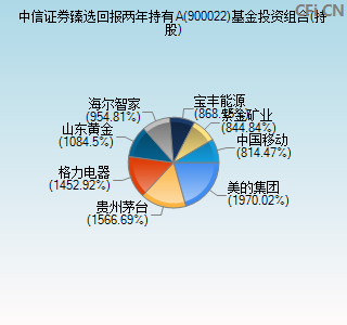 900022基金投资组合(持股)图