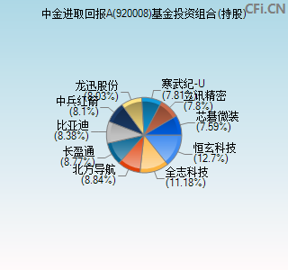 920008基金投资组合(持股)图