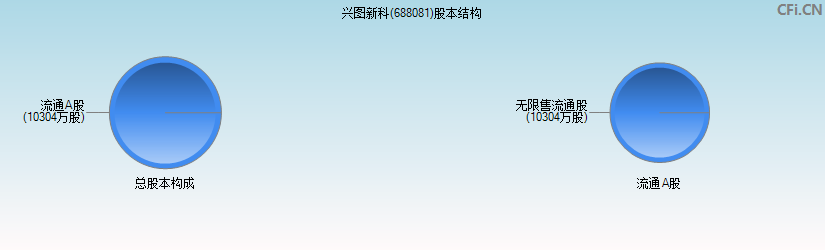 兴图新科(688081)股本结构图