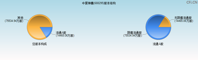 中复神鹰(688295)股本结构图
