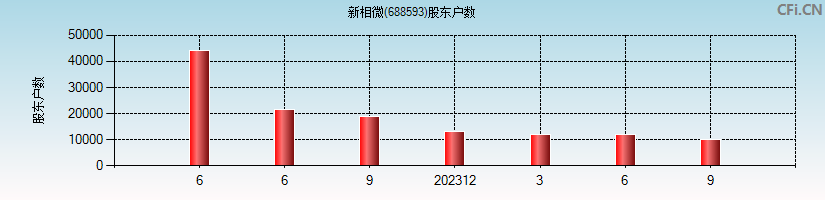 新相微(688593)股东户数图